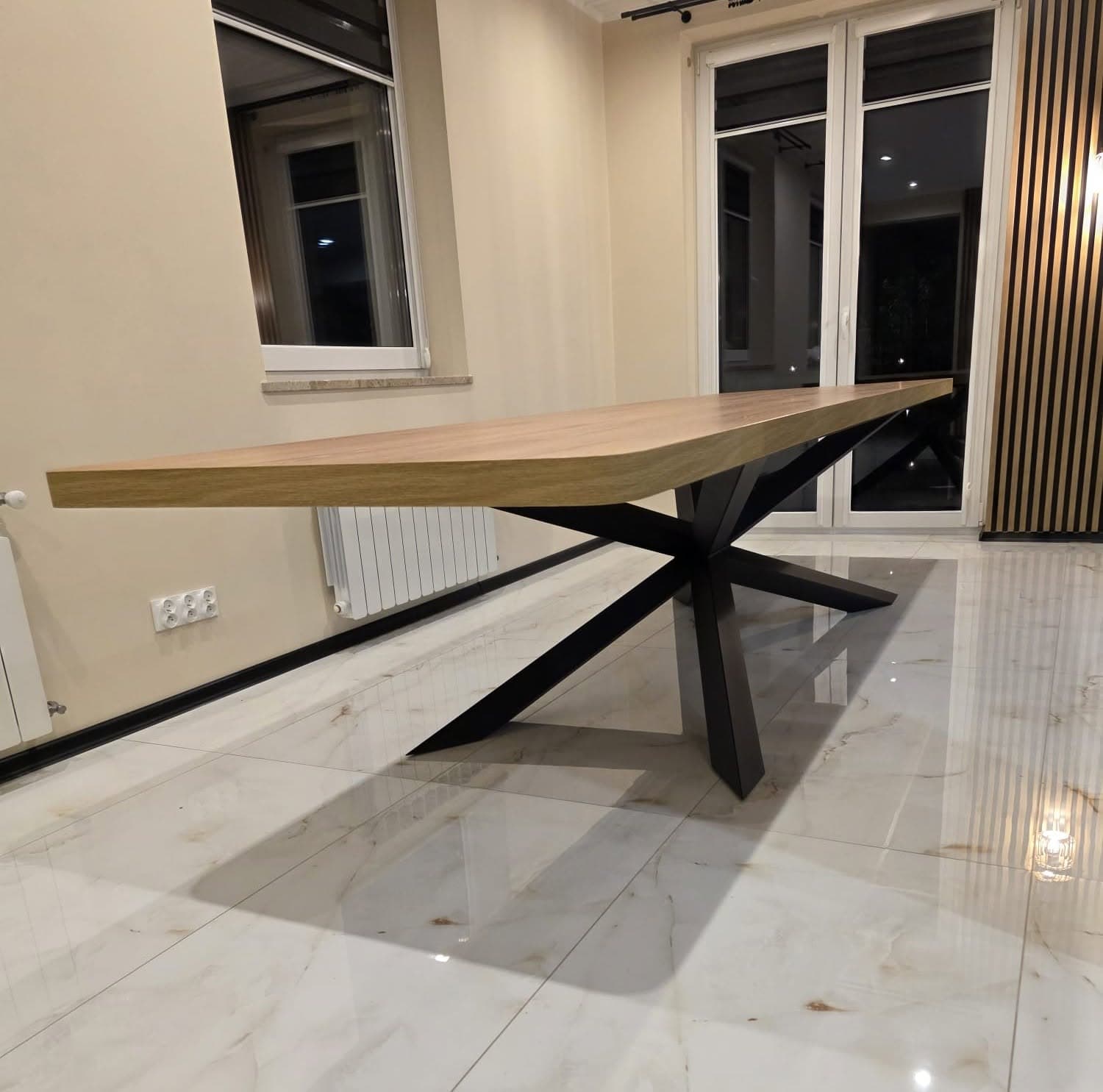 KOLEJNA REALIZACJA – STÓŁ LOFTOWY Z PODSTAWĄ PAJĄK! ✨ – zdjęcie 6, stol loftowy Stolmax